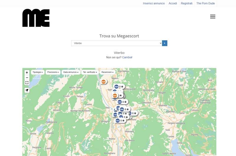 MegaEscort – sito di annunci escort in tutta Italia con ampia copertura nazionale
